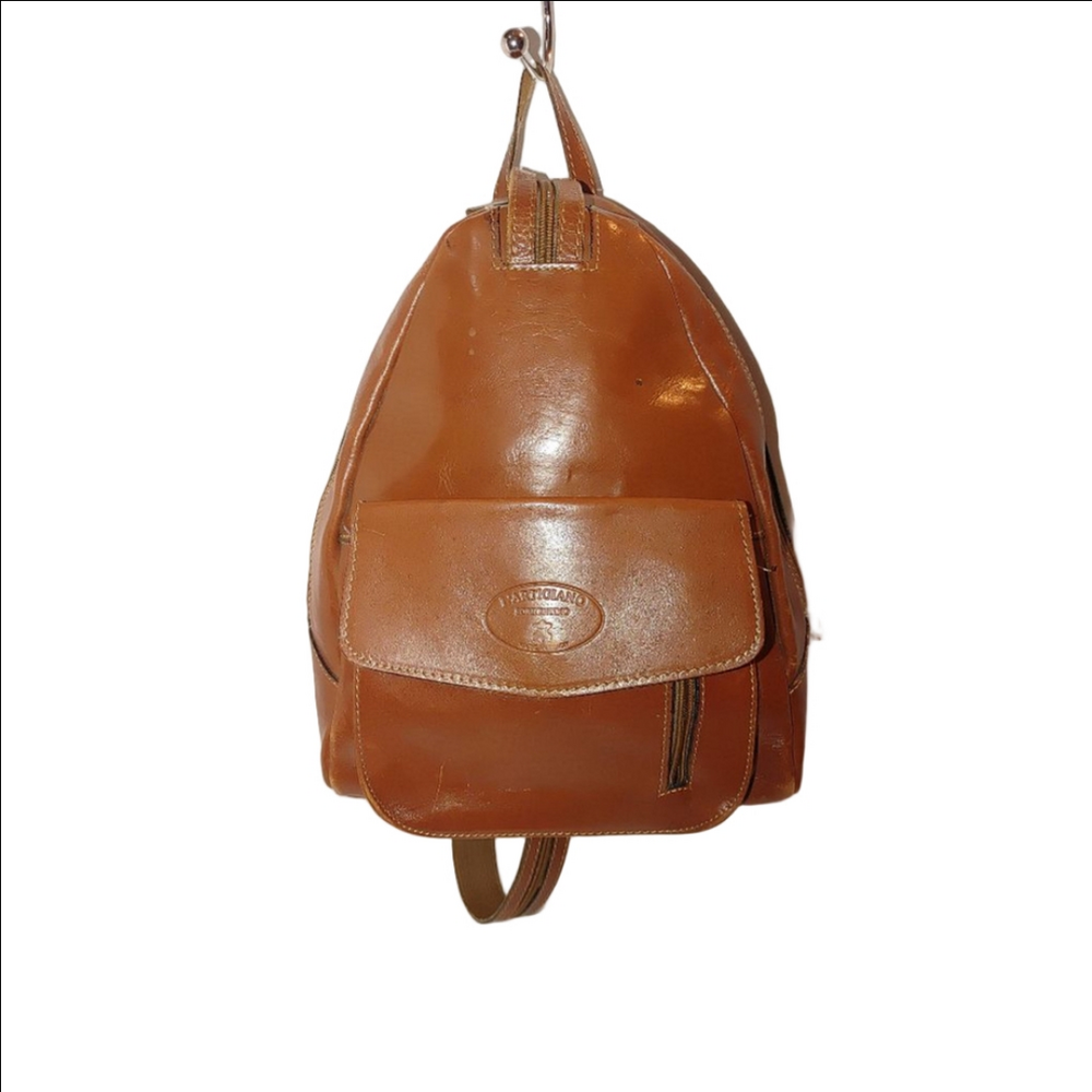 L'Artigiano Sorrento Vintage Leather Backpack